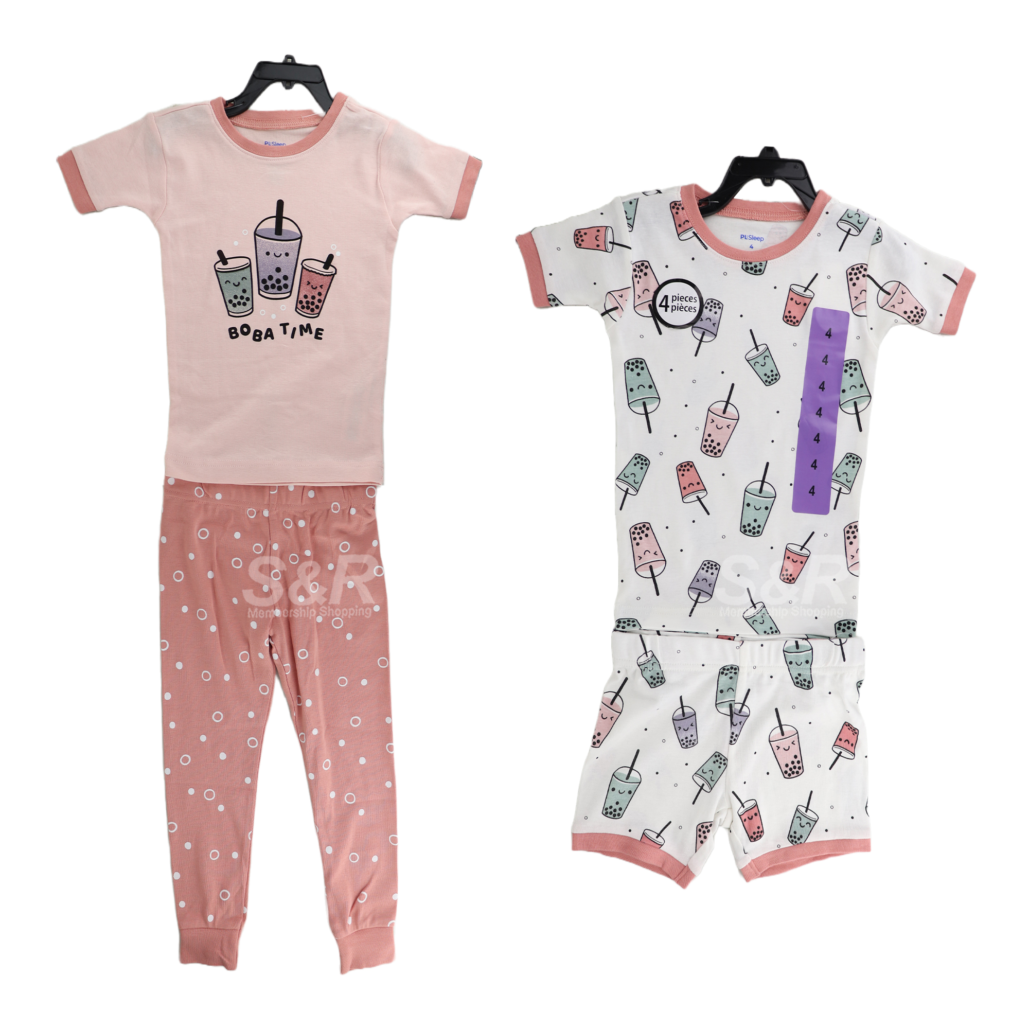 Pekkle Girls Assorted Pajama 2 pcs set